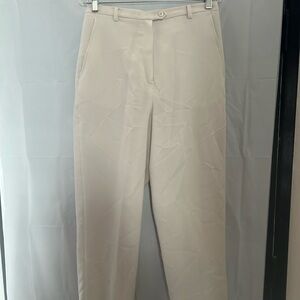Rachel Z Women’s Lined Ivory Dress Pants 100% Polyester Sz 12 NWNT
